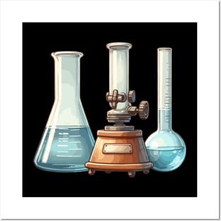 Bunsen and Beakers Posters and Art